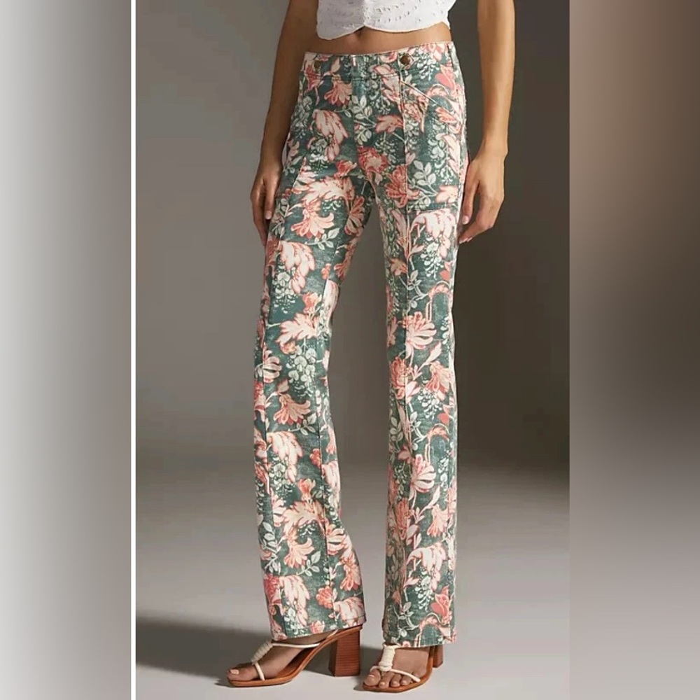 Anthropologie Women’s Pilcro Demilune Utility Pants 
Size 24 Petite
